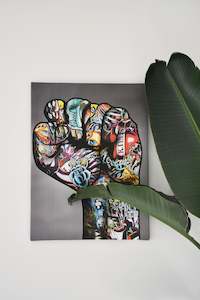 Homeware: Fist Of Power Canvas
