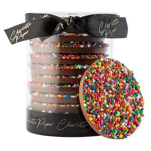 Charlotte Piper Milk Chocolate Sprinkle Discs (120g)