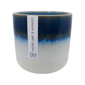 Ceramic Navy Cream - Kaffir Lime Mango