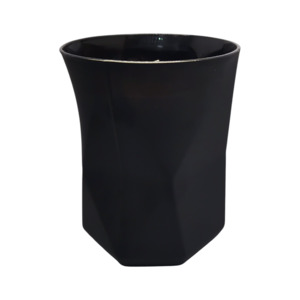 Candles: NEW! Geo Candle Matte Black - IInspired by Baccarat Rouge | Sea Salt + Vanilla