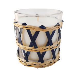 Wicker Bloom Navy - Cedar + Saffron