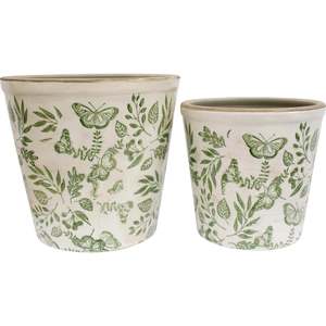 Planters S/2 Enchanted Lrg