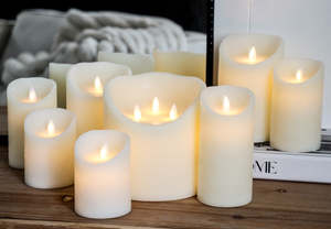 Lavida: Flameless Candle  Ivory