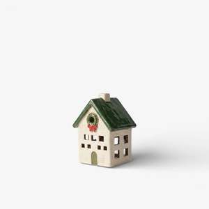 French Country Collection: Nordgard Cottage with Bow Wreath
