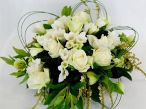 Flower Arrangements: Round Bowl Arrangement