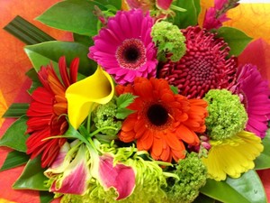 Birthdays: Bright Mix Posy