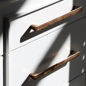 Products: Straight Slim Cabinet Handle - BlacksandBronze