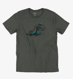 NS SLIDING YETIMAN TEE MILITARY GREEN