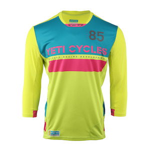 Clearance Clothing: ENDURO JERSEY 3/4 LIME 21
