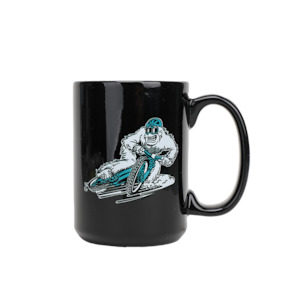 Hydration: YETI SLIDING YETIMAN COFFEE MUG BLACK 15OZ