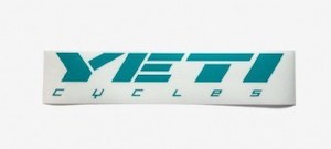 Stickers: YETI STENCIL STICKER 38x7cm