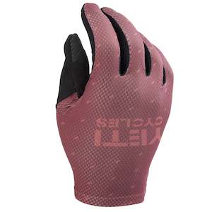 Gloves: W'S ENDURO GLOVE DEEP RED SLANT