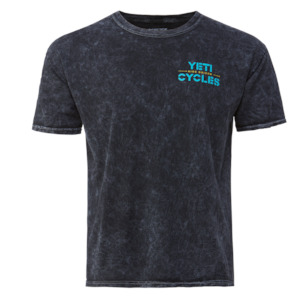 Yeti Casual Clothing: VINTAGE BLOCK TEE MINERAL BLACK