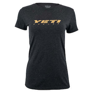 Yeti Casual Clothing: W'S SLANT TEE BLACK