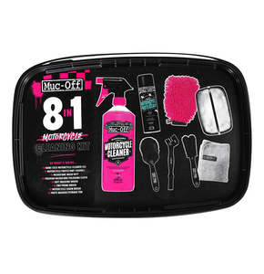 Accessories: Muc-Off 8 in 1 Motorcycle Cleaning Kit