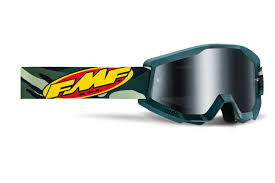 Accessories Goggles: FMF POWERCORE Goggle Assault Camo – Clear Lens