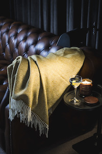 Throw Blanket - Bronte by Moon - Parquet Gold