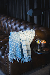 Throw Blanket - Bronte by Moon  - Athens Aqua