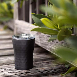 Sic: Insulated Cup 355ml / 12oz - Hammered Gunmetal
