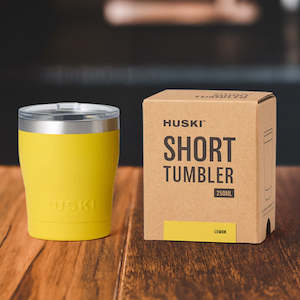 Huski Short Tumbler 2.0 - Lemon (Limited Edition)