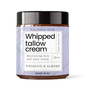 Southern Glow - Whipped Tallow Cream - Pistachio & Almond (100ml)