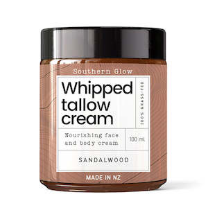 Southern Glow - Whipped Tallow Cream - Sandalwood (100ml)