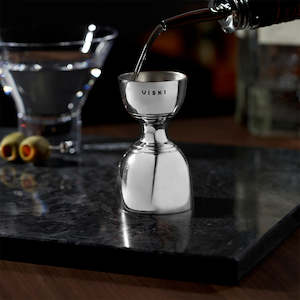 Viski Stainless Steel Canterbury Jigger