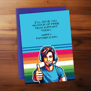 New Collection: Father's Day - I'll give you an hour of free tech support today