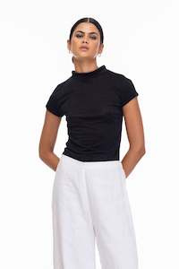 Essentials: Easily Loved Top - Black