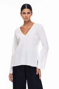 Essentials: One Last Time Top - White