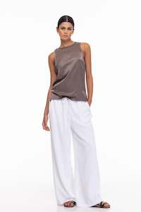 The Summer Weekend Edit: Grant Pant - White