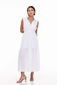 The Summer Weekend Edit: Charlotte Maxi Dress - White