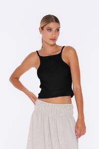 48 Hour Flash Sale: Melancholy Tank - Black - FINAL SALE