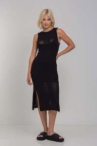 End Of Season Sale: Rising Star Tank Dress - Black