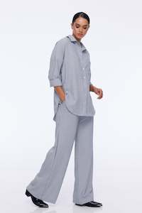 Eternity Pant - Thin Black/White Pinstripe