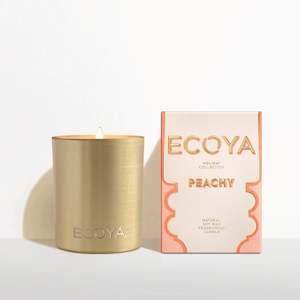 Ecoya - Holiday - Peachy Goldie Candle - 460g