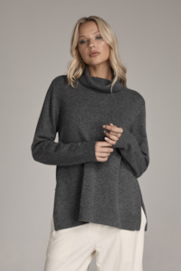Kendra Sweater - Charcoal Marle