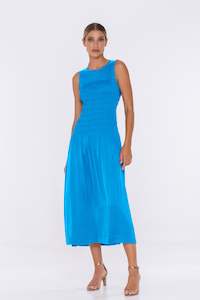 Summer Event Edit: Will You Be Mine Dress - Miami Blue