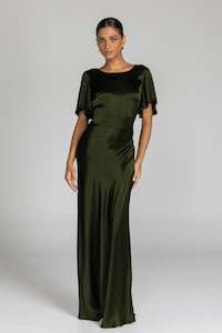 Summer Event Edit: PRE-ORDER Golden Hour Dress - Dark Olive