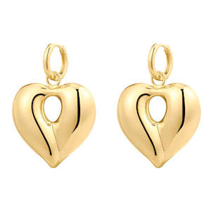 Summer Event Edit: Luv AJ - Corazon Statement Hoops - Gold