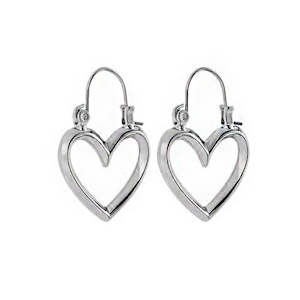 Luv AJ - Mini Heartbreaker Hoops - Silver