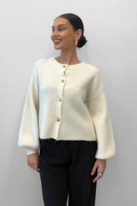 Cropped Party In A Cardi - Ivory