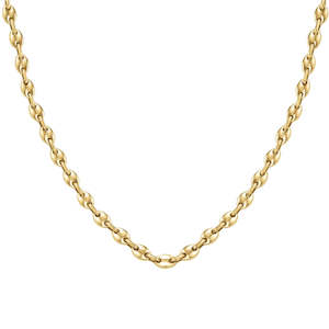 Rosefield - Coffee Bean Small Chain Necklace - Gold