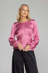 Silent Spark Top - Deep Rosewater