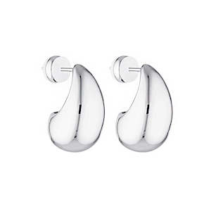Porter Jewellery - Baby Blob Earrings - Silver