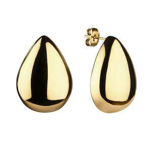 Gimme - Teardrop Earrings - Gold