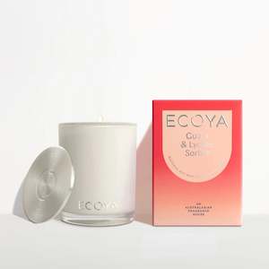 ECOYA - Guava & Lychee Sorbet Madison Candle - 400g Soy Candle