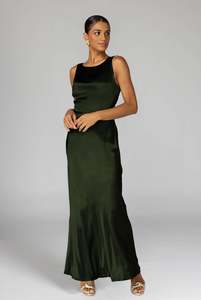 A Walk To Remember Dress - Dark Olive