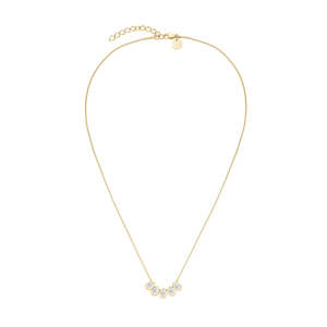 Rosefield - Playful Crystal Necklace - Gold