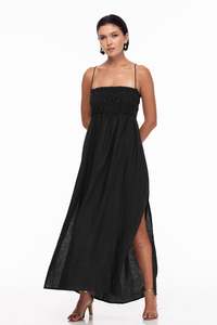 Running Through The Fields Dress - Black